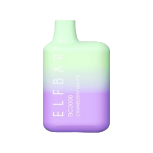 Вейп Elf Bar BC 3000 тяг Клюква/Виноград оптом