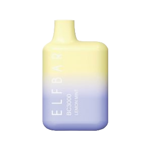 Вейп Elf Bar BC 3000 тяг Лимон/Мята оптом