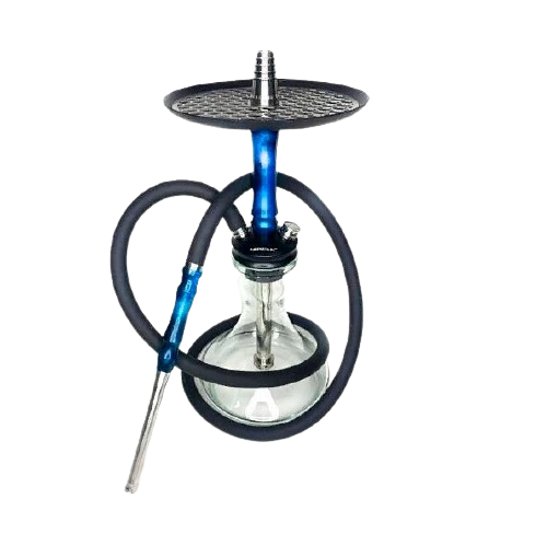 Кальян NePizduk Hookah Design каллиграфия синяя