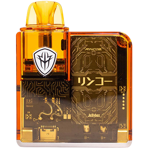 Rincoe Jellybox Nano Pod Kit Amber Clear 1000 mAh 2.8 мл Янтарный