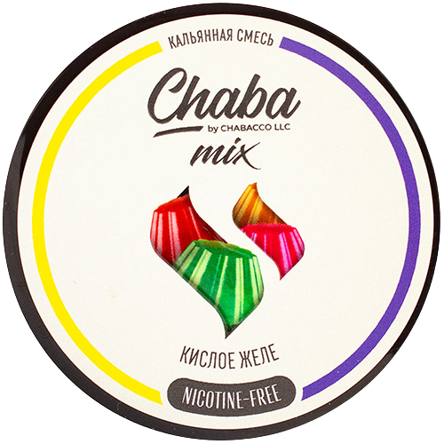 Смесь Chaba Mix 50 гр Кислое Желе Sour jelly Без Никотина