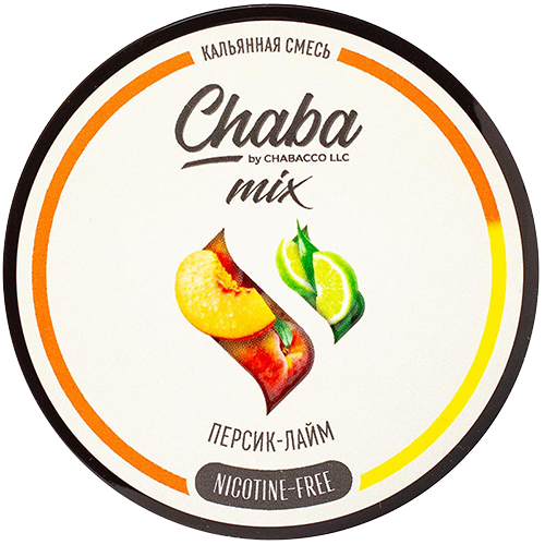 Смесь Chaba Mix 50 гр Персик Лайм Peach Lime Без Никотина