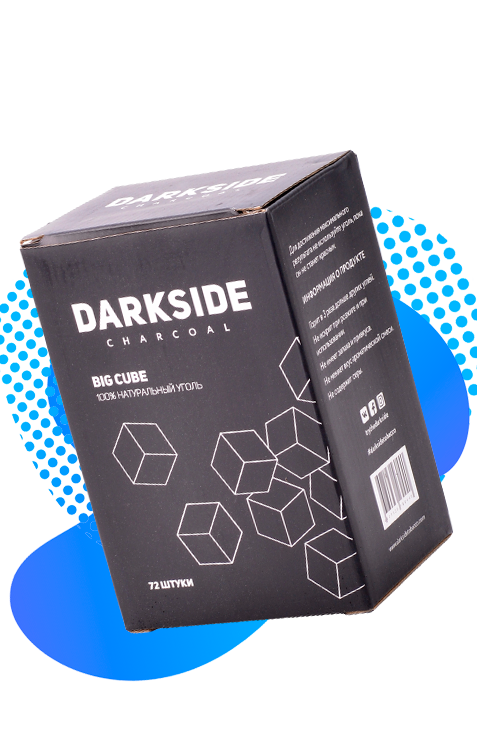 Кокосовый уголь для кальянов Dark Side оптом