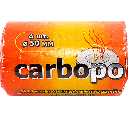 Уголь Carbopol 50 мм 6таб. Карбопол