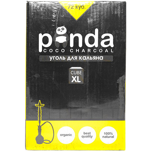 Уголь для кальяна Panda 72 куб. XL