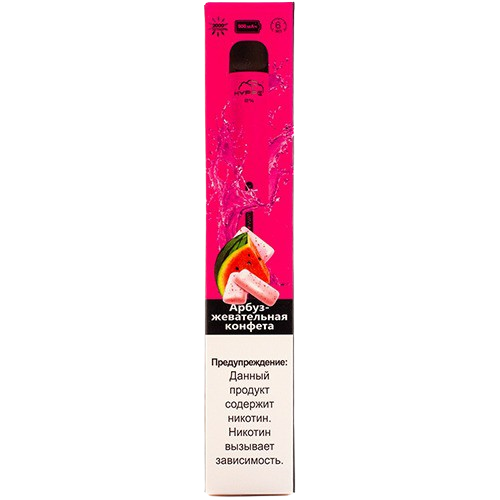 Вейп Hyppe Max Flow Chewy Watermelon 2% 900 mAh Одноразовый