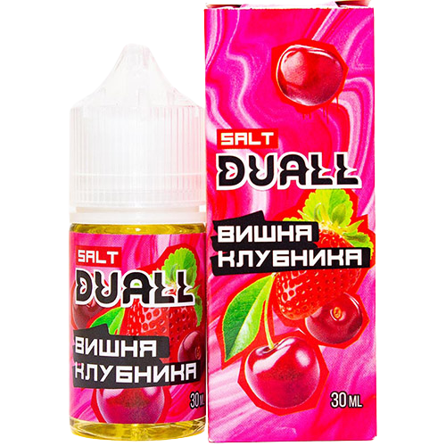 Жидкость Duall Salt Light Вишня Клубника